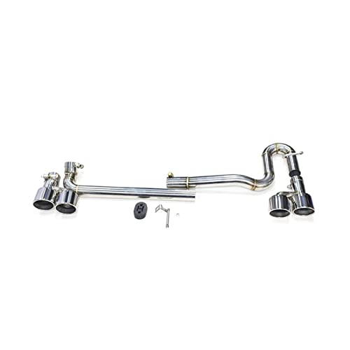 Silencieux pour VW Passat CC embout quad echappement en acier inox look sport