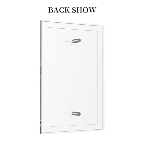 Decorative Switch Covers Plate Window Beach Seascape View Green Leaves 1 Gang No Device Single Blank Outlet Covers Wall Plate Cover Light Switch Plate Electrical Faceplate