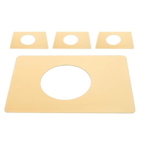 Placa de refuerzo Gatuida para reparar manijas sueltas de cerradura de puerta en acero 2