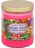 Smoke Odor Exterminator 13 oz Jar Candle, Trippy Hippie, 13 oz (3) Set of Three Candles.