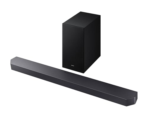 Samsung Q-Series Soundbar (HW-Q600F), 3.1.2ch Soundbar, with Wireless Subwoofer, Dolby Audio/DTS Virtual:X, Q-Symphony & Game Pro Mode