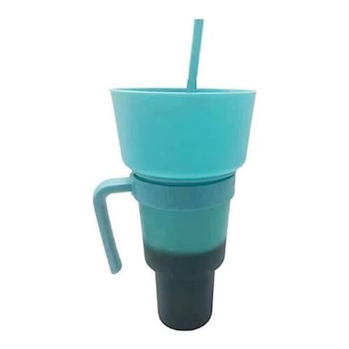 Socueny - Lote de 1 aperitivos para aperitivos y bebidas, reutilizable, para adultos, niños, color azul