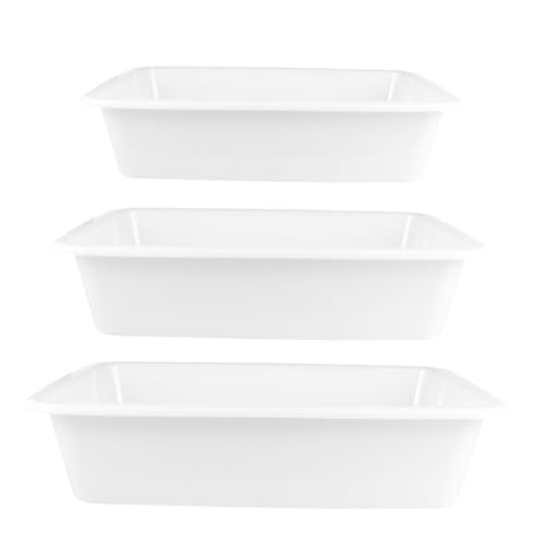 FUNOMOCYA 3pcs Reagent Trays Laboratory Supplies Acid and Alkali Resistance for Chemistry