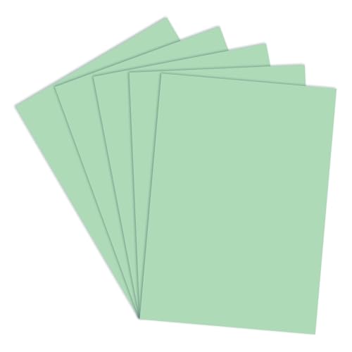 Image of Lakeer A4 Pastel Color Paper- Pastel Green Colour, Pack of 50 Sheets | 150 GSM Thick for Arts and Crafts, Printing, DIY Projects, Etc