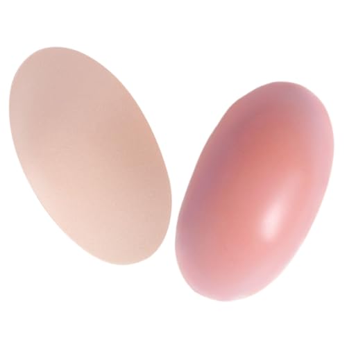 Veemoon Visible Shoulder Pad Set 2pcs Self-adhesive Shoulder Pads for Women No-trace Shoulder Lift Pads for Dresses and Tops Breathable and Comfortable