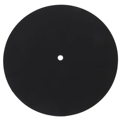 HOMOCONO Vinyl Record Mat Turntable Pad Anti-Slip Silicone Record Player Accessory