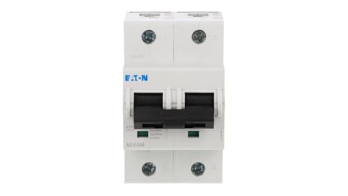 Interruptor magnetotérmico Eaton AZ-2-C40 de 40A y 2 polos curva C caja de 6 unidades