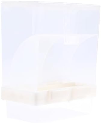 POPETPOP Box Bird Cage Accessories Parakeet Food Pet Accessories Food Water Feeding Box Reptile Feeder Material Box Pet Supplies Crawl Pet Feeding Box