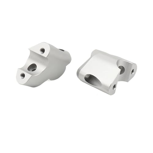 Rehausseur de guidon pour Multistrada V4 pontet de rechange en aluminium argenté