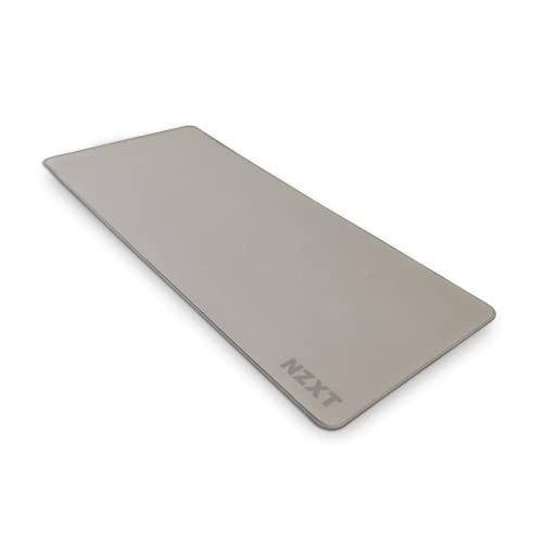 NZXT Mouse Pad MXP700 - MM-MXLSP-GR - Tapis de Souris de 720mm x 300mm - Revêtement résistant aux taches - Surface à faible friction - Surface douce et lisse - Base en caoutchouc antidérapante - Gris