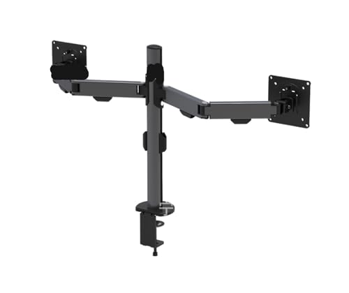 Support de moniteur à double bras articulé contre le mal de dos au bureau sur PC