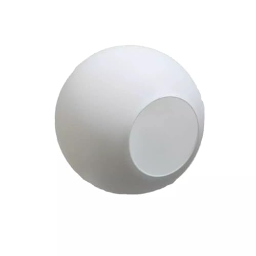 Image of Wall Lamp Chandelier Pendant Light, Home Decor for Bedroom, Living Room, Hallway, Cafe, Hotel, Restaurant (White Doom Glass for Wall LAMP Hanging LAMP JHUMAR Doom Glass Pack of 1)