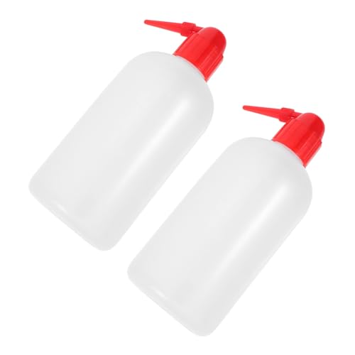 HEALLILY Practical Lab Wash Bottles Graduated Scale Wash Bottles for Portable Easy to Use