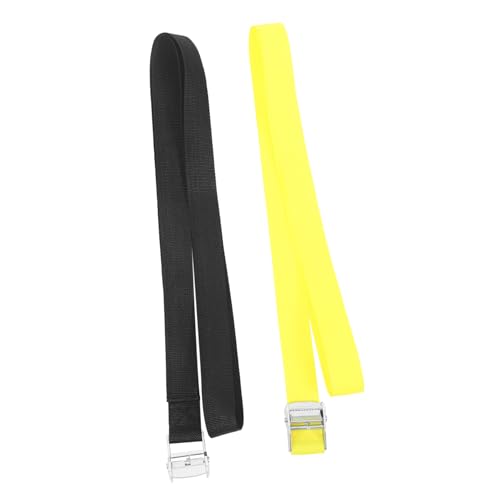 GOOHOCHY 2pcs Kayak Tow Strap Rope Tie Down Ratchet Straps Ratchet Tie Down Motorcycle Straps Practical Cargo Strap Ratchet Strap Organizer Rachet Strap Cargo Straps Zinc Alloy Buckle