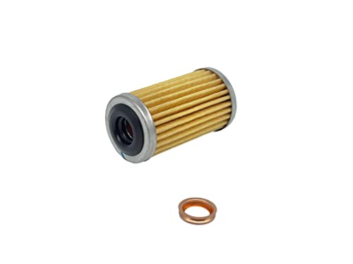 Car Transmission Oil Cooler Filter 31726‑28X0A + 4STEED MOTORS Drain plug Washer 11026-JA00A Compatible with Nissan Murano Sentra Versa Note Infiniti QX60 and more 31726-3JX0A 19318012 806989, TF930