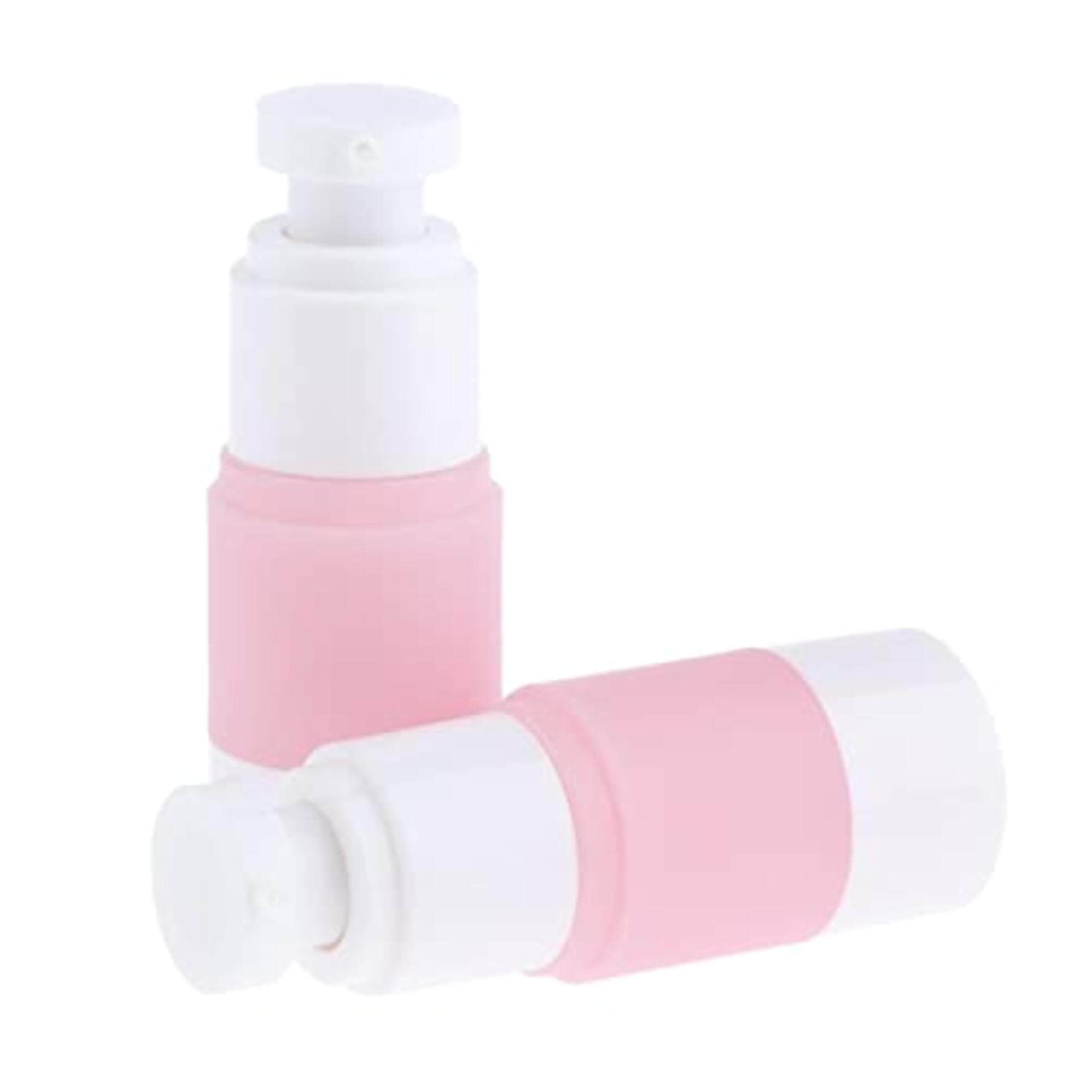 2Pcs Portable Airless Pump Spray Bottles 15ml