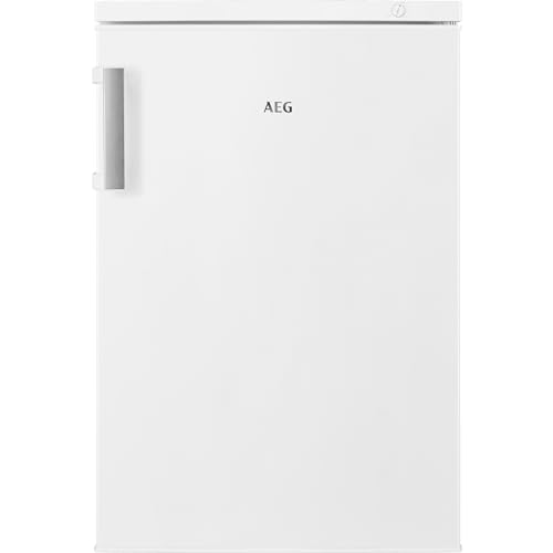 AEG ATB48E1AW Congelador Vertical, 85 L de Capacidad, Libre Instalación, Indicadores LED Interiores, Control Electromécanico, Puerta Reversible, 38 dB, Blanco, 845x560x575 mm, Clase E Energética