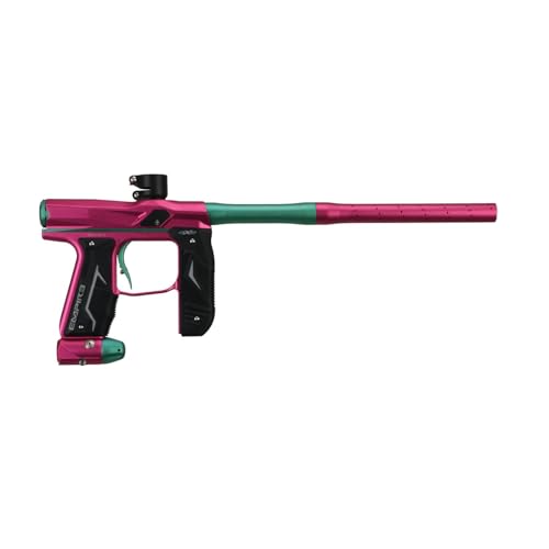Empire Axe 2.0 Paintball Marker – Pro Paintball Gun for Competitive Play, Dust Hot Pink/Teal – Adjustable Trigger, 2-Piece Barrel, Low-Pressure Operation