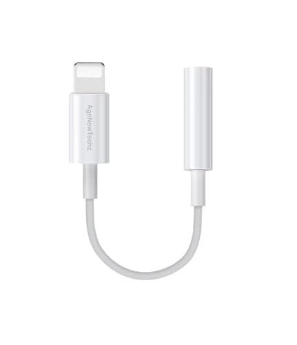 Lightning to 3.5mm Headphone Jack Adapter for iPhone 14 13 12 11 Pro XR XS Max X 8 7 iPad, Apple MFi Certified, iPhone Headphone Jack Adapter Audio Aux Dongle Cable Converter Lightning to 3.5mm Headphone Jack Adapter for iPhone 14 13 12 11 Pro XR XS Max X 8 7 iPad, Apple MFi Certified, iPhone Headphone Jack Adapter Audio Aux Dongle Cable Converter