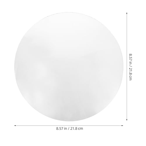 Cubierta de vidrio para reloj de pared redondo y convexo transparente 3
