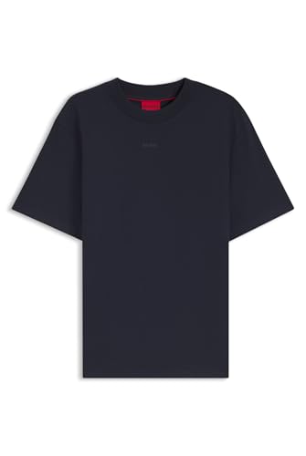 Hugo T-Shirt Dapolino 10248326 Rouge S Homme Col Rond Coton