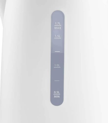 Hervidor eléctrico 1.7 L blanco con apagado automático miniatura 3