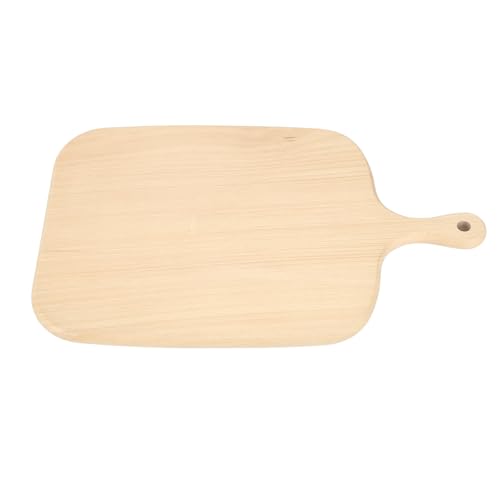 Leapiture Small Cheese Board Dinner Platter Food Serving Tray Multi Purpose Wooden Cutting Board with Beech Hanging Hole for Kitchen Party Cafe (36 x 25 m/14.2x9.8in)