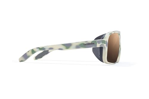 Image of Bajio Cocho Polarized Sunglasses - Removable Folding Side Shields - XL Fit - Medium Wrap