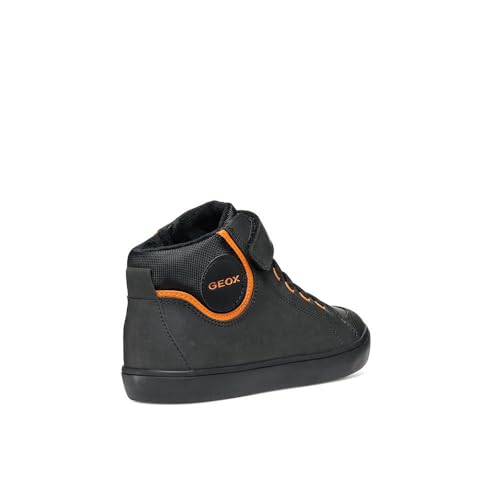 Geox Garçon J Gisli Boy C, Noir, 36 EU