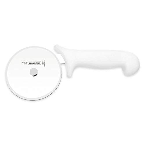 Cortador Pizza Inox Profissional Tramontina Profissional Branco