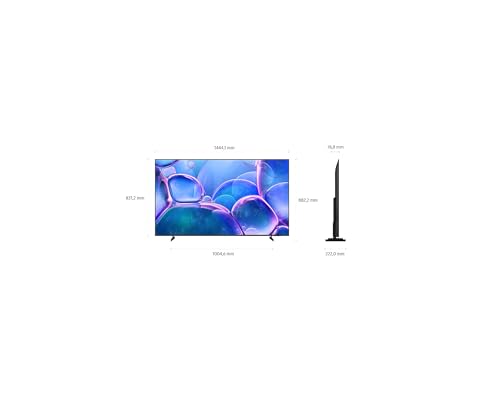 Samsung Crystal UHD LED Fernseher 2025, Crystal Prozessor 4K, MetalStream Design, SmartThings, Knox Security, Gaming Hub, AI Upscaling, Kostenlose Inhalte, Smart AI TV (U70F, 65 Zoll)