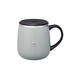 BRUNO ブルーノ 蓋つき ステンレスマグ マグカップ 保温 保冷 真空二重構造 ショート 320ml ブルー グレー BHK262-BGY