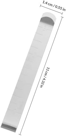 NUOBESTY 10 adet paslanmaz çelik pamuk şeker, ağ klipsi, ısıya dayanıklı kıskaç, pamuk şeker makinesi aksesuarı için sağlam tutuş - Görsel 2