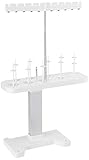 Brother 10-Spool White Plastic Thread Stand for Sewing and Embroidery