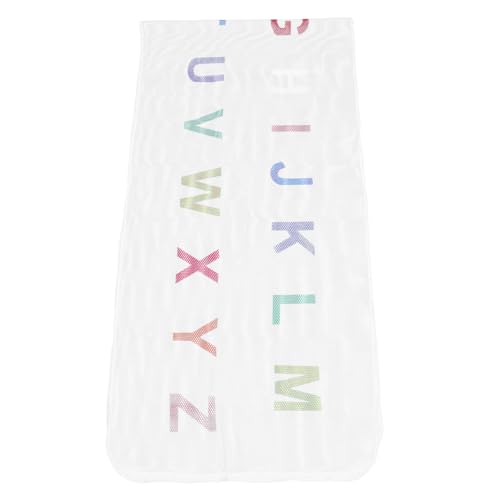 Toddmomy Cartoon Animal Letter Anti-Falling Stairway Banister Net Safety Net for Boys and Girls