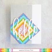 Miniatura 6 de Waffle Flower Nesting Basics - Juego de 2 troqueles para manualidades, rectángulos y óvalos, círculos y cuadrados