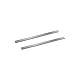 szkoo 2pcs 304 Edelstahl Flachstange, 8 * 10 * 200mm (TxWxL) gebürstet Finish Trim Streifen Edelstahl Flachstahl für Küche DIY Handwerk machen