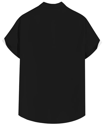 Men's Vintage Bowling Shirt 1950s Retro Rockabilly Style Short Sleeve Button Down Music Hawaiian Shirts2