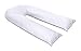 Price comparison product image Britains Bedding Pregnancy Pillow - U Shape Orthopedic Maternity Nursing Cushion - Used as Comfy Long Cuddle Pillows - Belly and Back Support for Pregnant Women - COVER NOT INCLUDED