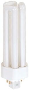 (Pack of 5) Satco S8352, 4100K 32-Watt GX24q-3 Base T4 Triple 4-Pin Tube for Electronic and Dimming Ballasts, Compact Fluorescent Bulb5