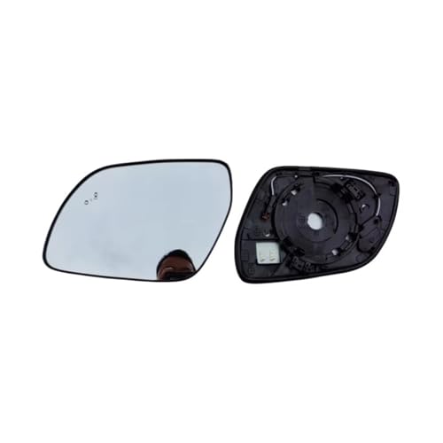 Verre de rétroviseur chauffant avec miroir d'angle mort intégré