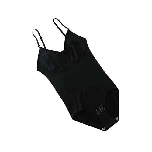 oshhni Bodysuits Modeladores Femininos Collant Respirável E Confortável de Gancho Controle de Barrig