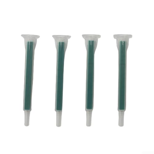Honseadek 50 boquillas mezcladoras de epoxi estático, punta de mezcla de epoxi o mezclador estático, punta de mezcla de resina plástica para 83 mm de longitud, 5,3 mm de diámetro interior