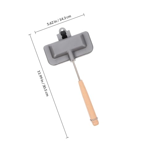 Molde para sándwiches de aleación de aluminio doble cara para evitar comida pegada 3
