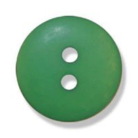 Matt Smartie Button - 28 lignes/18mm - Green