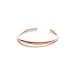 MoonliDesigns Toe Ring Foot Jewelry Beach Handmade Barefoot wear Adjustable Open Thin Band One Size Fits All in Gold Rose Silver (Rose Gold, Hammered Ring)