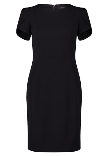 Vera Mont Damen Cocktailkleid Kurzarm Schwarz,40