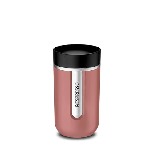 Nespresso Travel Mug Terracotta - Taza térmica (300 ml, a prueba de fugas)