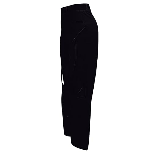 Uillui Baggy Cargo Pants for Women Trendy Patchwork Cutout Trousers High Waisted Straight Leg Pants Dressy Casual Work Pants3