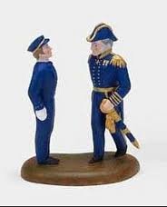 Department 56 Ready For Duty figura decorativa navideña de porcelana para Dickens' Village 58579